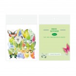 40 stuk kleurrijk vlinder Transparant stickers voor kinderen en volwassenen Beloningsstickers Journal Laptop Telefoon Stickers