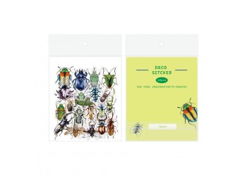 40 stuk insect Transparant stickers voor kinderen en volwassenen Beloningsstickers Journal Laptop Telefoon Stickers