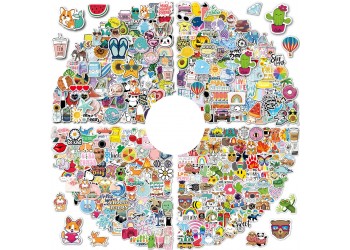 400 stuk Cartoon stickers voor kinderen en volwassenen Beloningsstickers Journal Laptop Telefoon Stickers