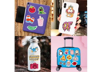 400 stuk Cartoon stickers voor kinderen en volwassenen Beloningsstickers Journal Laptop Telefoon Stickers