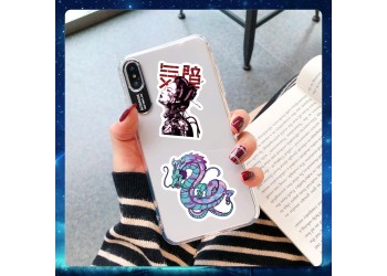 50 stuk cyberpunk Cartoon stickers voor kinderen en volwassenen Beloningsstickers Journal Laptop Telefoon Stickers