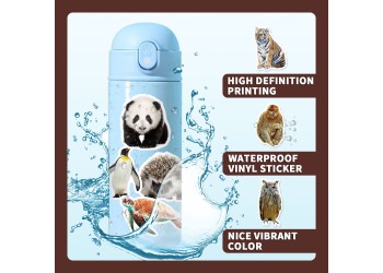 50 stuk dier animal Cartoon stickers voor kinderen en volwassenen Beloningsstickers Journal Laptop Telefoon Stickers