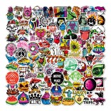 100 stuk graffiti rebels cool Cartoon stickers voor kinderen en volwassenen Beloningsstickers Journal Laptop Telefoon Stickers