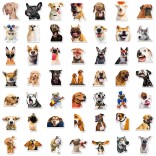 50 stuk dog hond Cartoon stickers voor kinderen en volwassenen Beloningsstickers Journal Laptop Telefoon Stickers