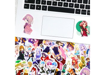 50 stuk japanse anime schoonheid Cartoon stickers voor kinderen en volwassenen Beloningsstickers Journal Laptop Telefoon Stickers