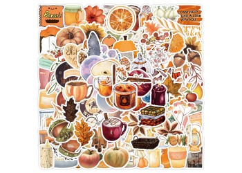 126 stuk pompoen halloween stickers voor kinderen en volwassenen Beloningsstickers Journal Laptop Telefoon Stickers