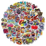 50 stuk straatkunst Cartoon stickers voor kinderen en volwassenen Beloningsstickers Journal Laptop Telefoon Stickers