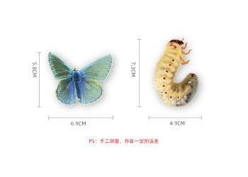 50 stuk transparant insect Cartoon stickers voor kinderen en volwassenen Beloningsstickers Journal Laptop Telefoon Stickers