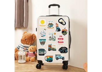 100 stuk A019 vakantie holiday Cartoon stickers voor kinderen en volwassenen Beloningsstickers Journal Laptop Telefoon Stickers