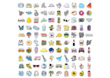 100 stuk A029 vakantie holiday Cartoon stickers voor kinderen en volwassenen Beloningsstickers Journal Laptop Telefoon Stickers