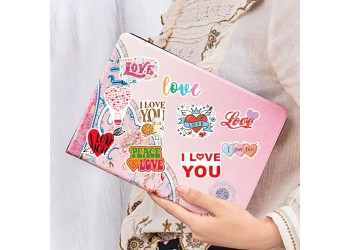 100 stuk valentijnsdag love Cartoon stickers voor kinderen en volwassenen Beloningsstickers Journal Laptop Telefoon Stickers