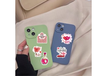 50 stuk valentijnsdag love Cartoon stickers voor kinderen en volwassenen Beloningsstickers Journal Laptop Telefoon Stickers