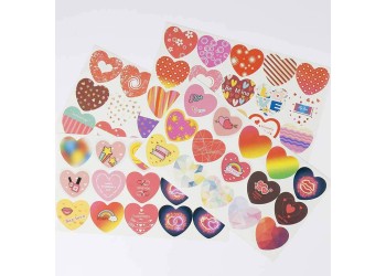 60 stuk valentijnsdag love Cartoon stickers voor kinderen en volwassenen Beloningsstickers Journal Laptop Telefoon Stickers