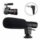 Universele Mic-01 3.5mm mic jack port Opname Camera Externe Stereo Microfoon