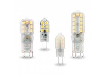 2 stuk G9 5W 220V 22 Bulb Transparent Warm witte LED Lamp ​capsule