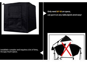 40cm Professioneel LED Fotostudio Softbox Lichttent doos