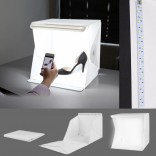 24cm Draagbare vouw lightbox fotografie studio LED softbox