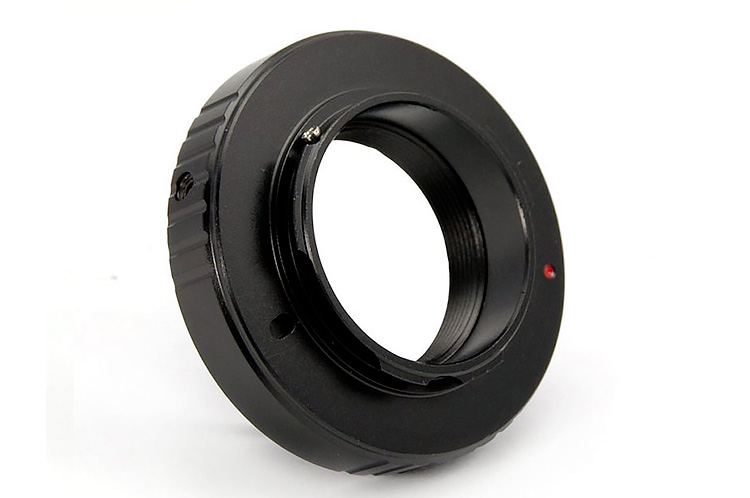 Adapter C-PQ voor C mount movie Lens - Pentax Q Camera