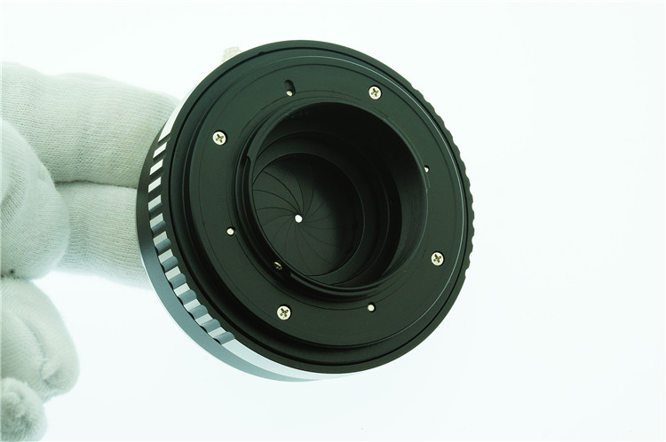 Adapter EF-M4/3 met aperture voor Canon EF Lens-Micro M43 Camera