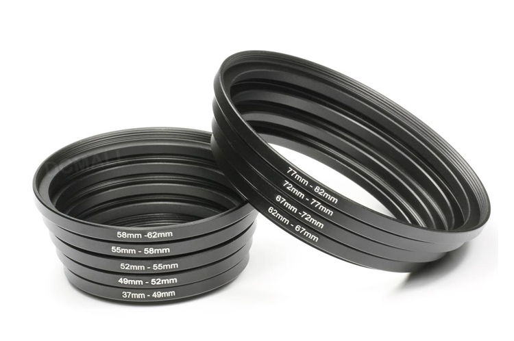 9 in 1 step up lens filter ring stappen adapter 