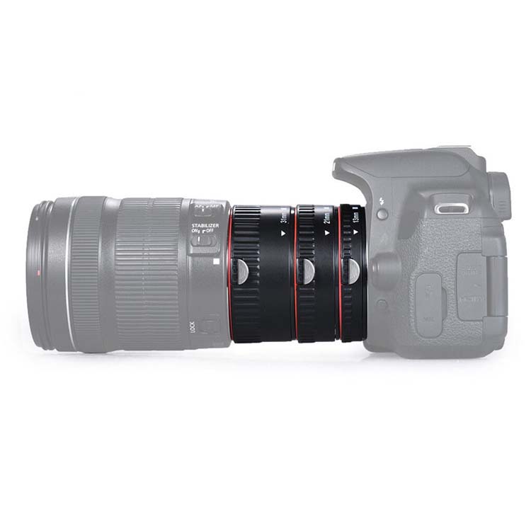 Mount Lens Adapter Auto Focus Af Macro Extension Tube voor Canon