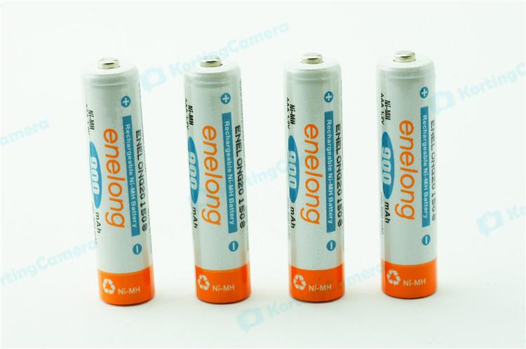 4 * AAA oplaadbare batterij 900mAh NiMH lage zelfontlading