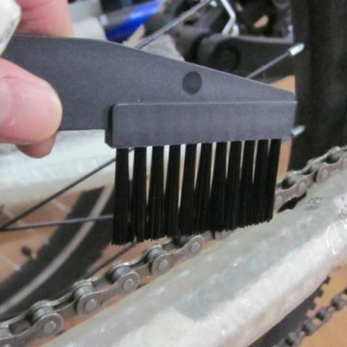 Fiets Scrubber Borstel Motorfiets Schoon Chain Cleaner 2 in 1