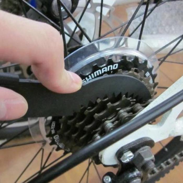 Fiets Scrubber Borstel Motorfiets Schoon Chain Cleaner 2 in 1