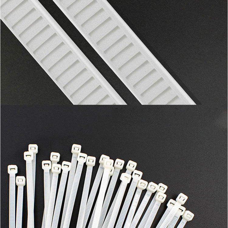 100pcs 4*200mm Plastic Nylon slot Kabelbinder Draad Zip Tie