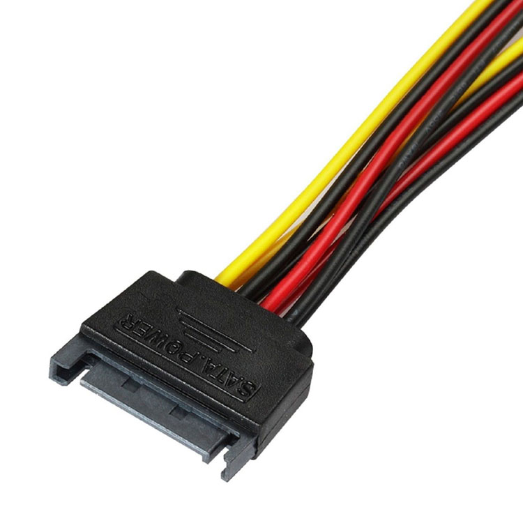 15Pin SATA Naar 2 * 15Pin Power Hdd Splitter Power Kabel
