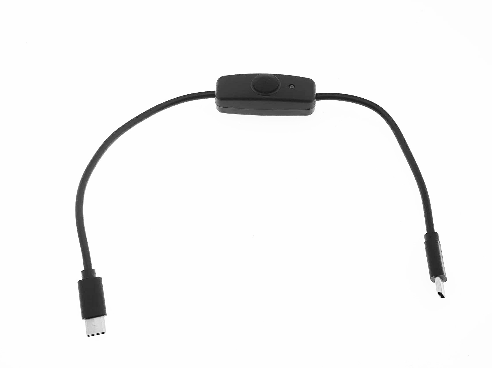 30cm Usb type C Kabel Met Schakelaar Aan/Uit Kabel Verlengschakelaar Voor LED Lamp Usb Ventilator Voeding Lijn Duurzame Adapter
