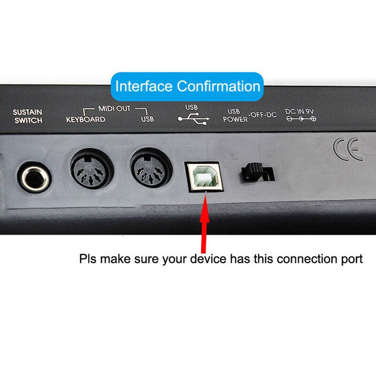 2 in 1 Usb type c & micro usb naar Usb Type B OTG Kabel Printer Telefoon Piano Elektronische drum Midi Keyboard