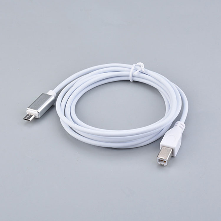 Micro usb-Usb Type B OTG Kabel Printer Telefoon Piano Elektronische drum Midi Keyboard
