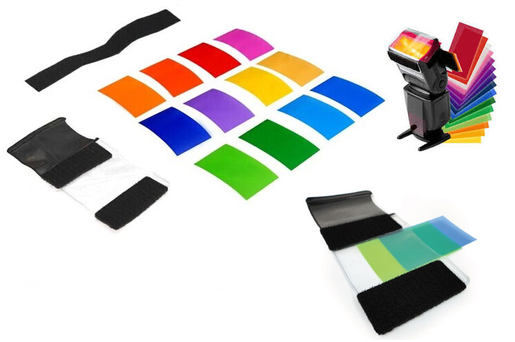Flitsers Kleurenfilters (12 kleuren)