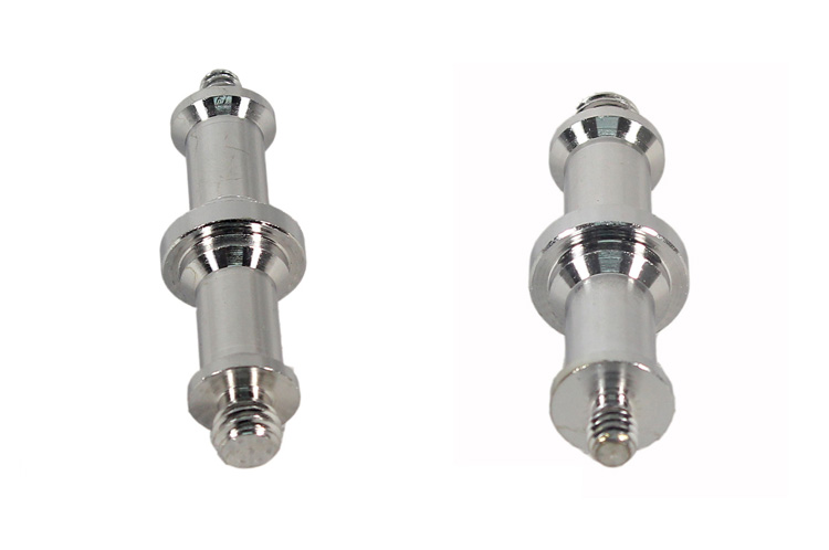 Camera plate screw 3/8" - 1/4" lang schroef voor Tripod Wit