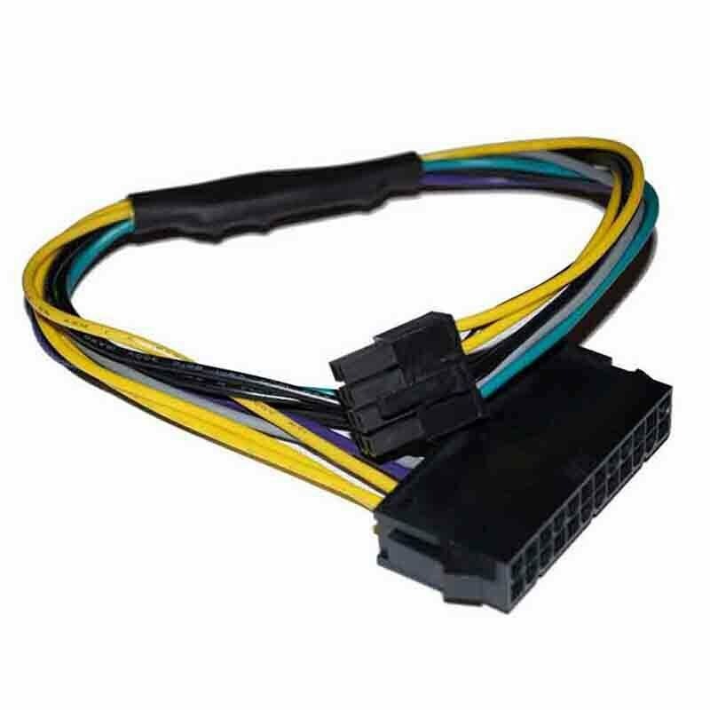 Atx 24Pin Female Naar Moederbord 8Pin Mannelijke Voor Dell Optiplex Server Adapter Power Cable