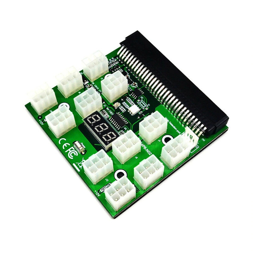 Power Module Breakout Board Voor Hp 1200W 750W Server PSU Gpu PC Voeding Ethereum Eth Mining