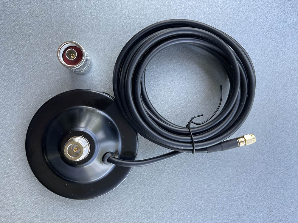 N female head car suction cup base large disk outdoor waterproof belt strong magnetic radio intercom car intercom HNT helium antenne