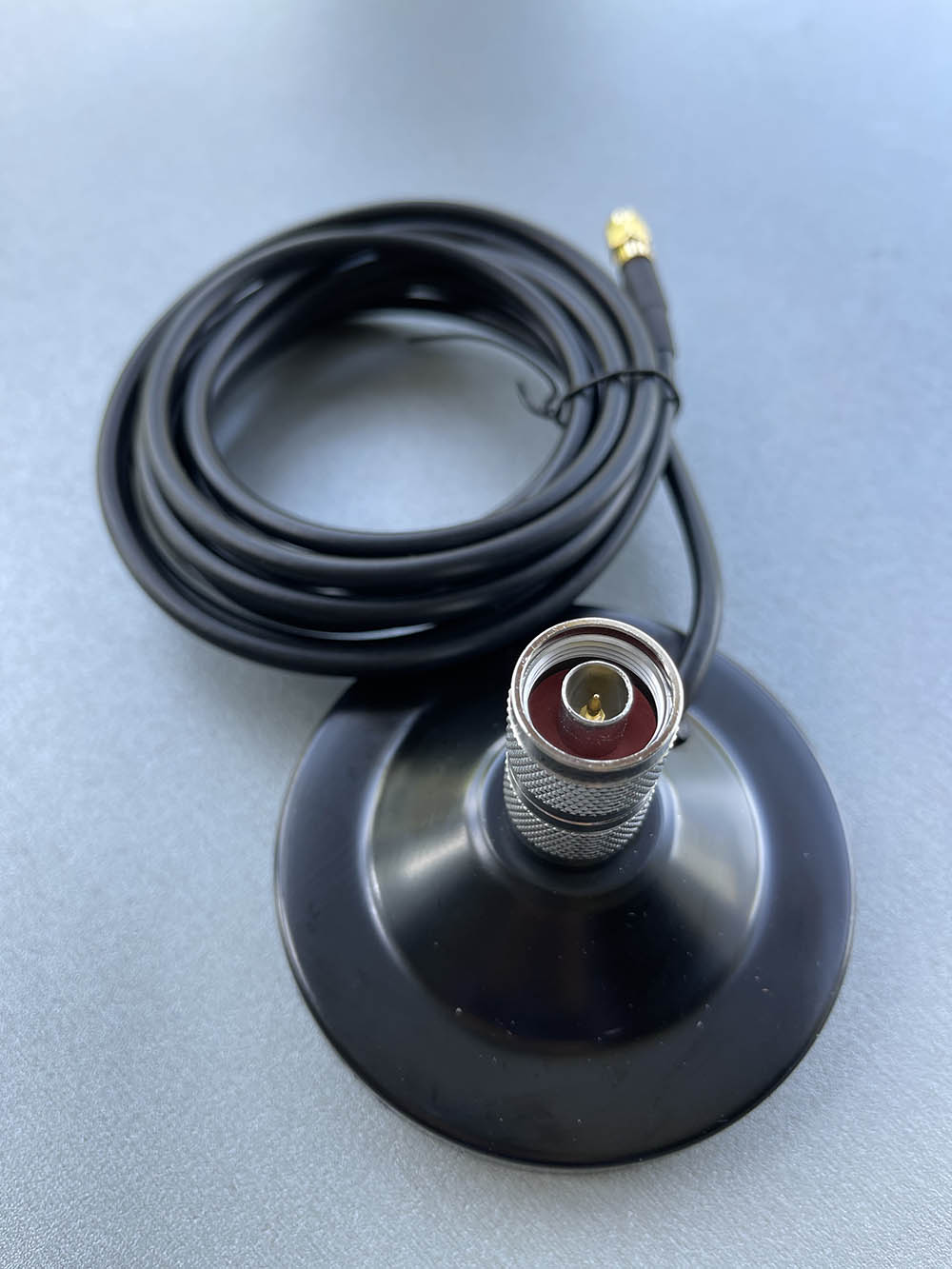 N female head car suction cup base large disk outdoor waterproof belt strong magnetic radio intercom car intercom HNT helium antenne
