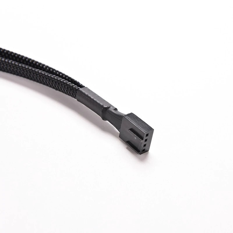4Pin PWM Om Dual Computer Case Fan Power Mouwen Y-Splitter Adapter Kabel 27cm Computer case Mining Rig