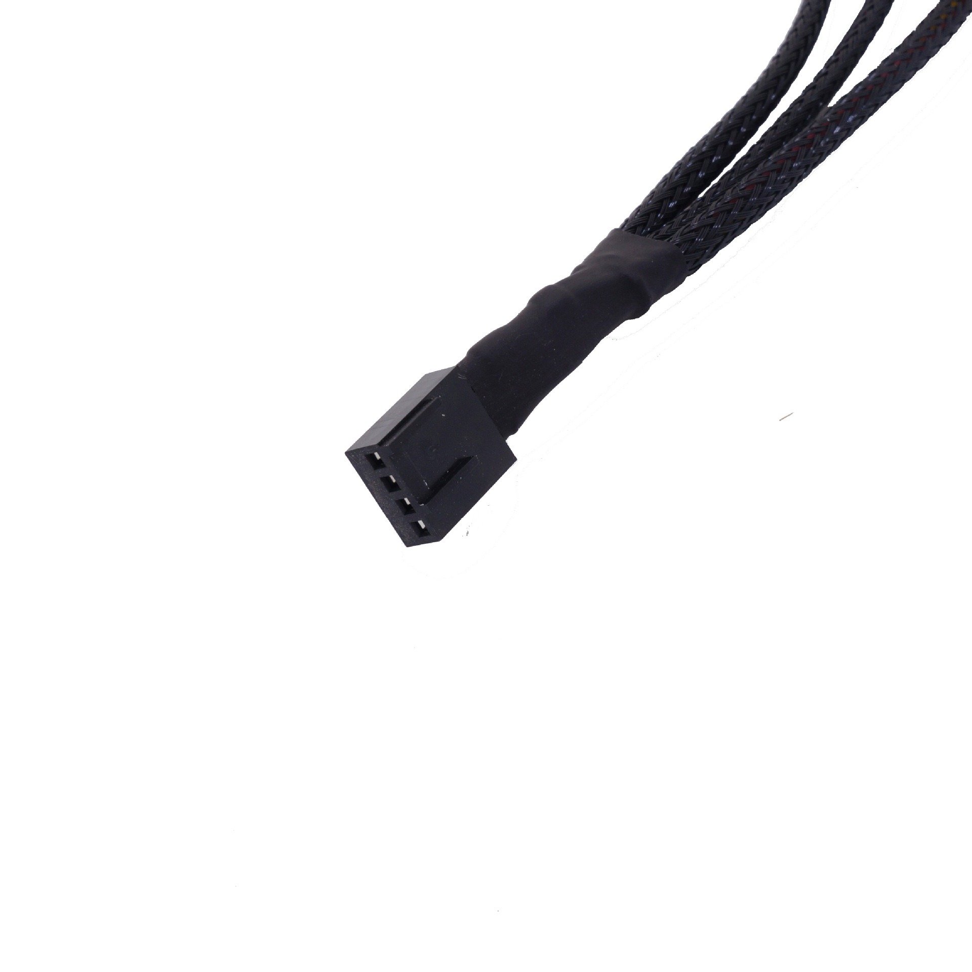 4Pin PWM Om Triple Computer Case Fan Power Mouwen 3-Splitter Adapter Kabel 27cm Computer case Mining Rig