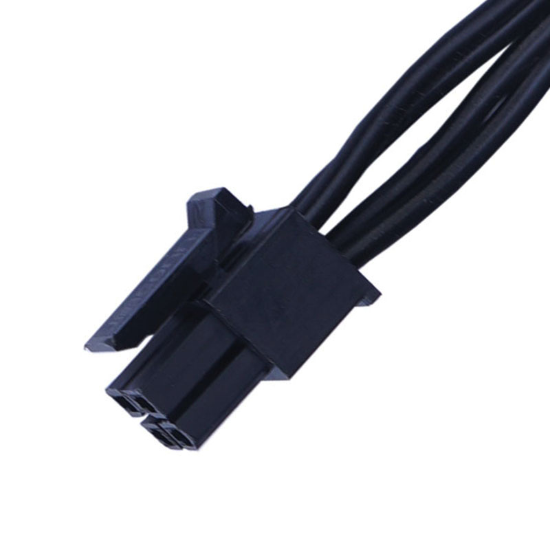 Dual SATA 15 Pin Female to mini 4 Pin male SSD Power Cable voor Lenovo