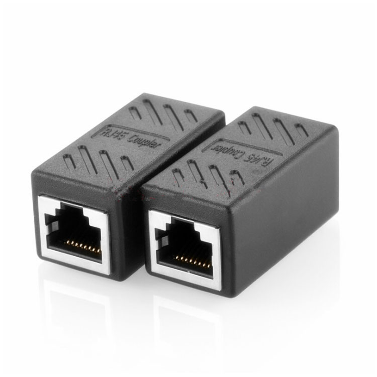 1 stuk Netwerk LAN Connector Adapter Extender RJ45 Ethernet kabel 