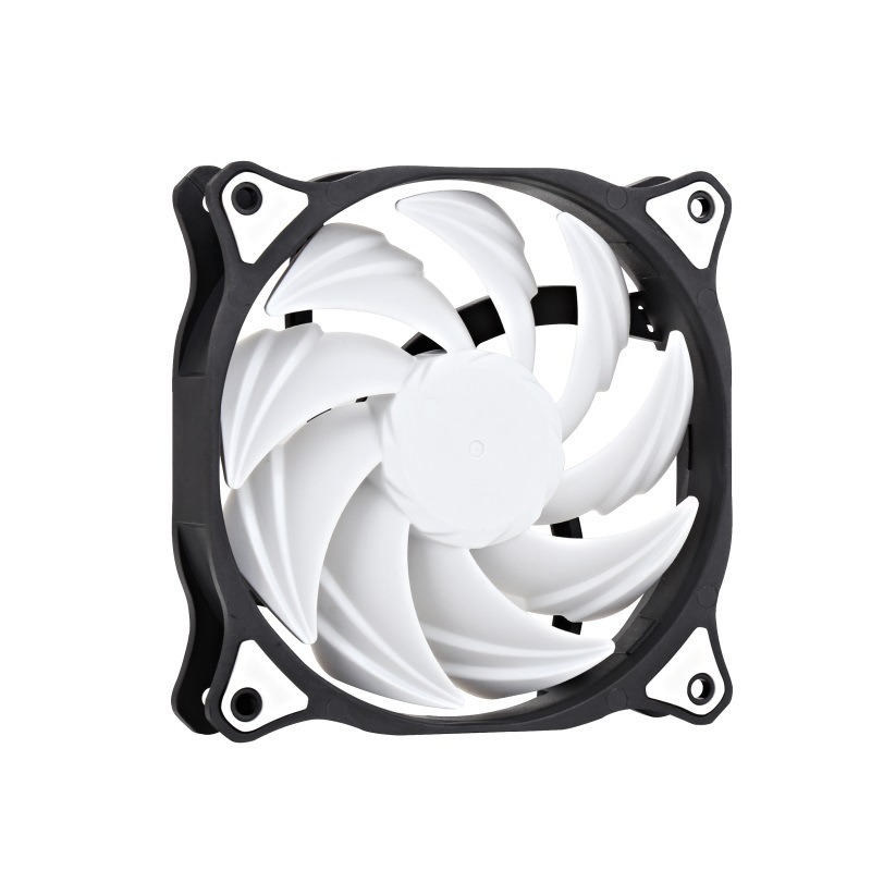 12Cm 12V Quiet Pc Chassis Fan Mute Geen Licht Koelventilator Chassis Cooling Vervanging Fan 4pin molex
