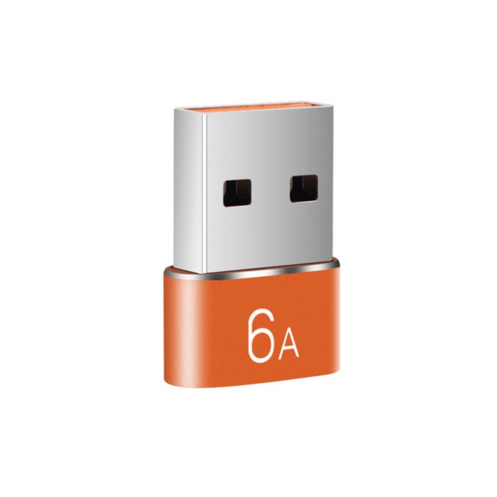 6A Usb Naar Type C Otg Adapter 120W USB-C Mannelijk Naar Type-C Vrouwelijke Oplader Converter Voor Macbook Samsung Data Transfer Adapter
