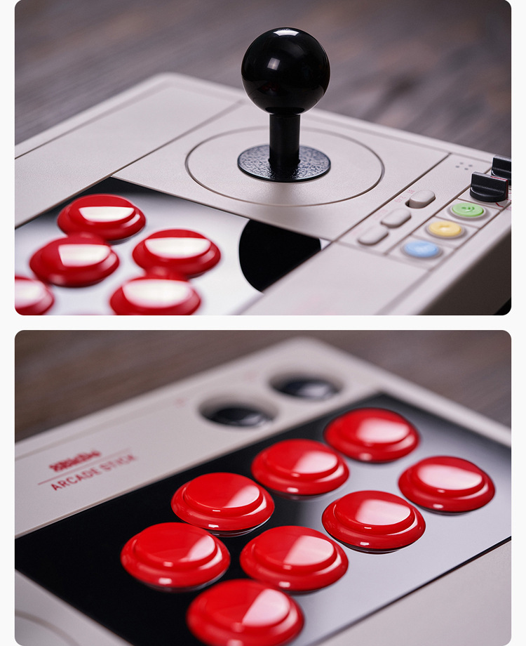 8Bitdo V3 Arcade Controller 3 Modus 2.4Ghz Draadloze Usb Bedrade Fight Stick Voor Nintendo Switch pc