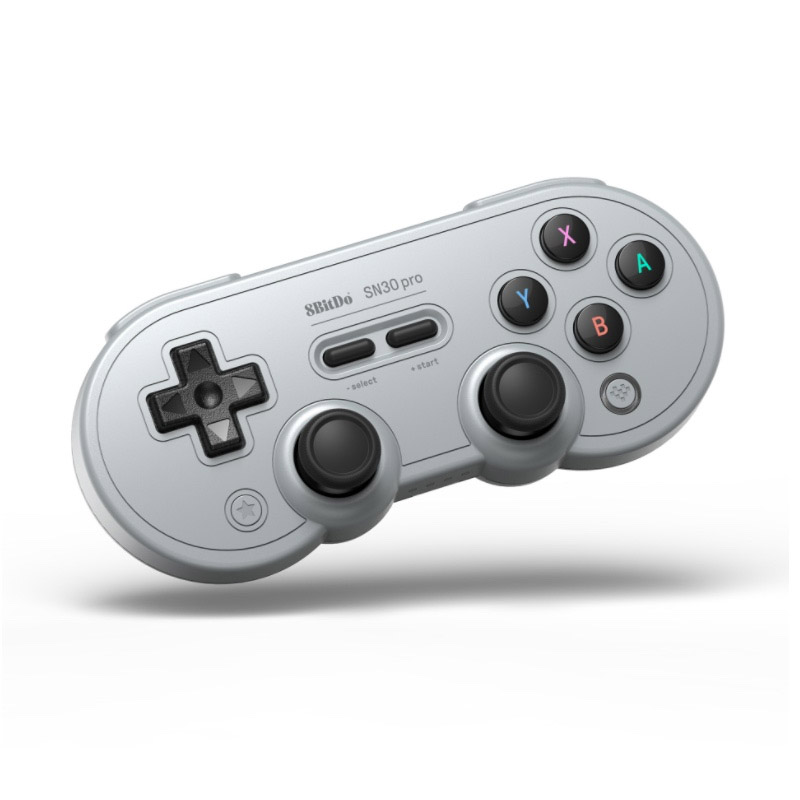 8Bitdo SN30 Pro Draadloze Bluetooth Game Controller + JoyCon caps + kaarthouder
