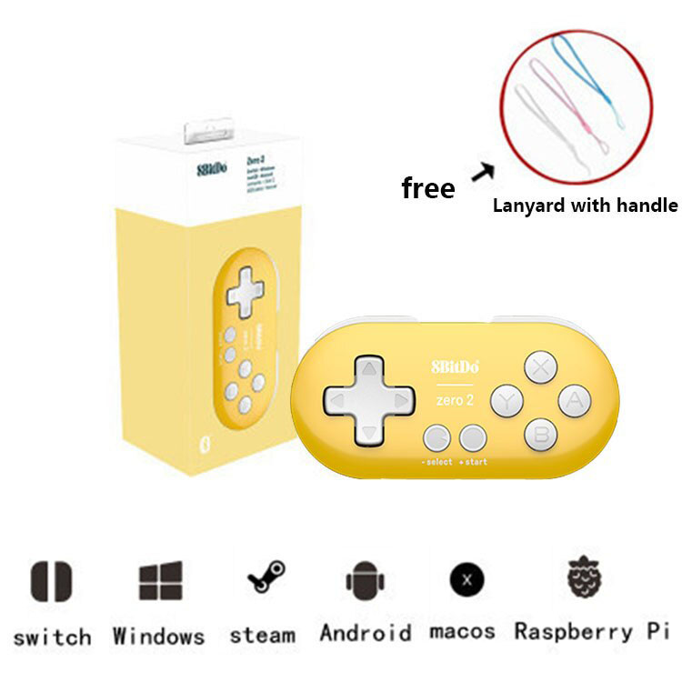8Bitdo Zero 2 Mini Draadloze Bluetooth Game Controller Switch Windows Android