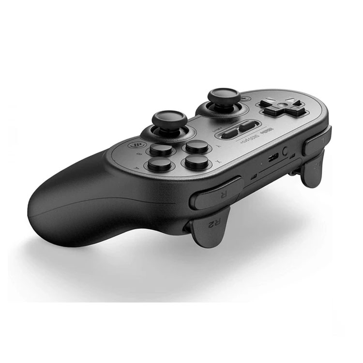 8Bitdo SN30 Pro Plus Draadloze Bluetooth Game Controller + JoyCon caps + kaarthouder