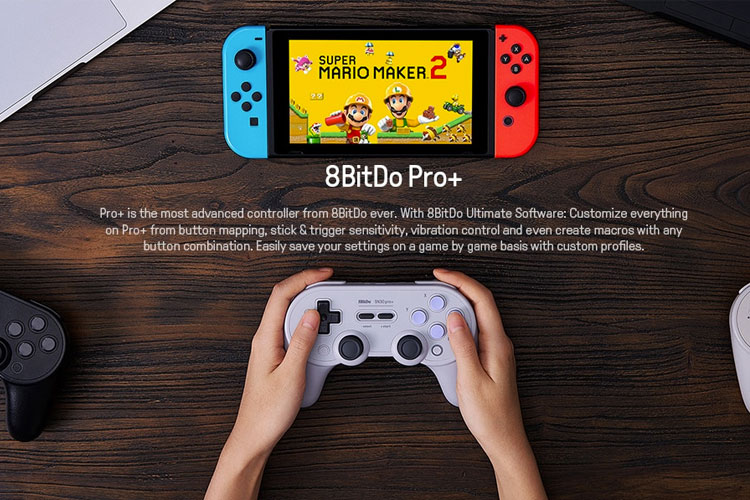 8bitdo sn30 pro+ bluetooth gamepad clearance